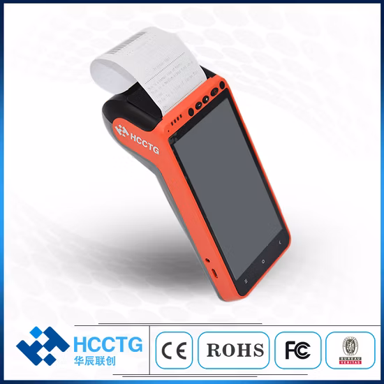 Wireless GPRS 5.5 Inch Touch Screen Mobile POS Systems